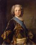 Tocque Louis Portrait of Louis Grand Dauphin of France  - Hermitage